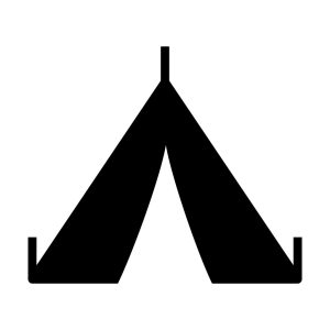 Tent Vector Icon